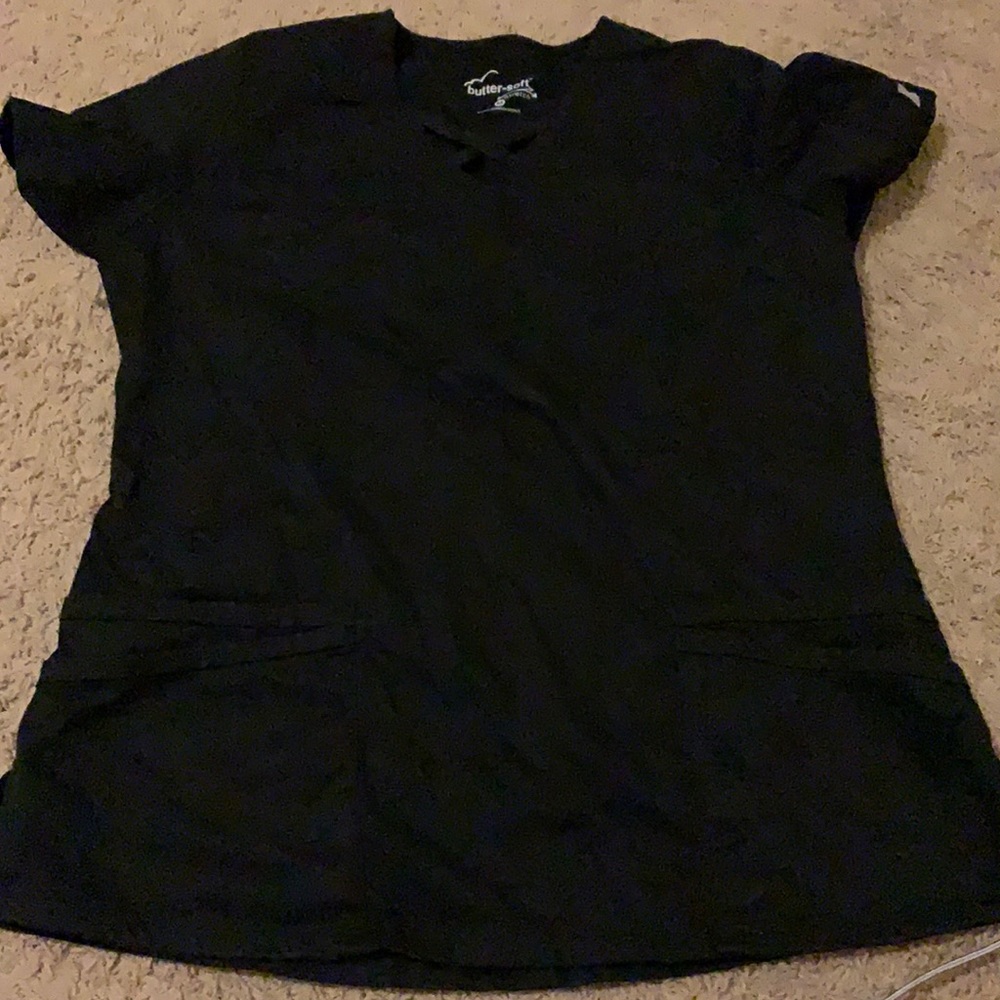 Black Scrub Top